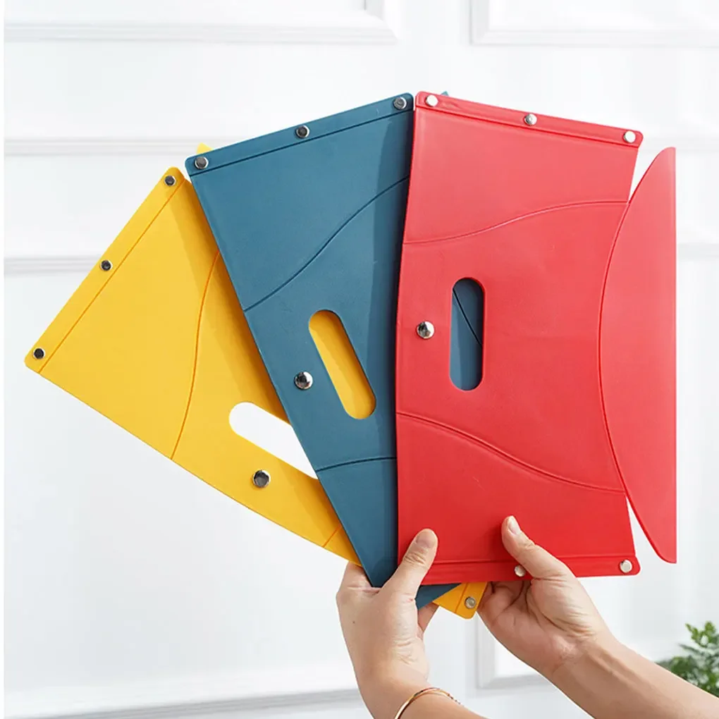 Multi-function Non Slip Plastic Chairs Portable Folding Step Stool Card Folding Shrink Hand basket Outdoor Camping Fishing Chair