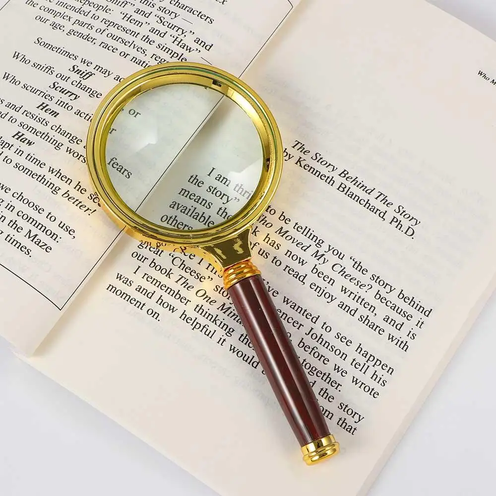 

Простое в использовании полезное чтение книги ювелирных изделий научный инструмент ручная Лупа увеличительное стекло для чтения газеты