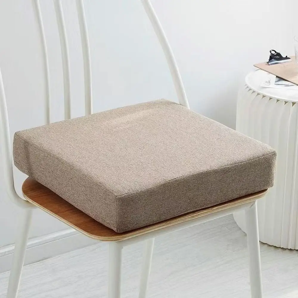 5cm Thick Seat Cushion High Density Sponge Ultra Soft Office Chair Pad Breathable Fast Rebound Waist Cushion for Long Sitting