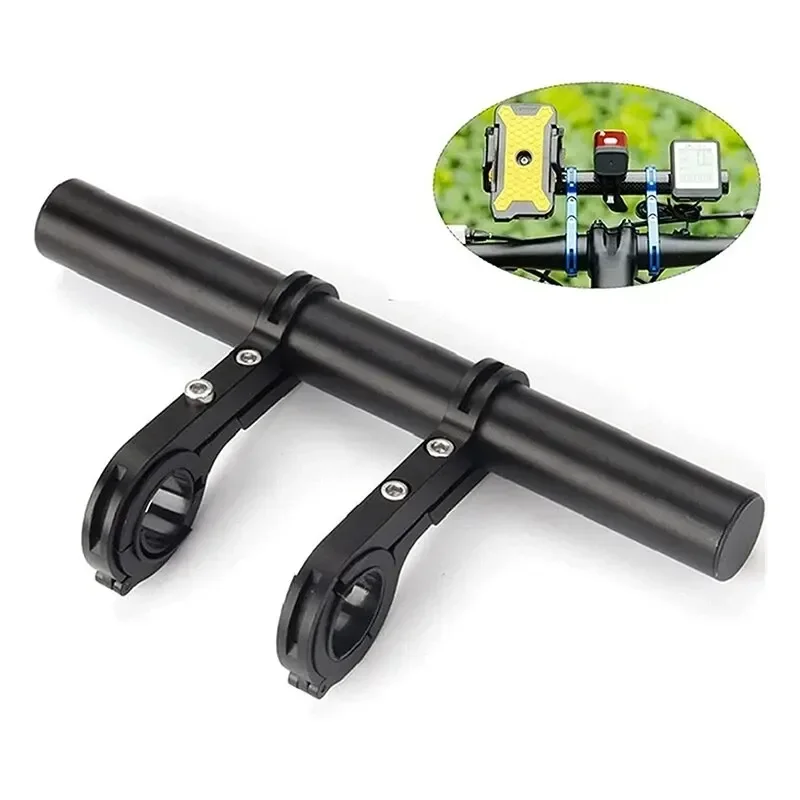 Bicycle Bracket 20cm Aluminum Alloy Double Frame Extension Expansion Multifunctional Light Code Table