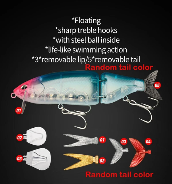 Fishing Lure Joint Swimbait Bait  Jointed Swimbait Fishing Lure - Swimbait  Lure - Aliexpress
