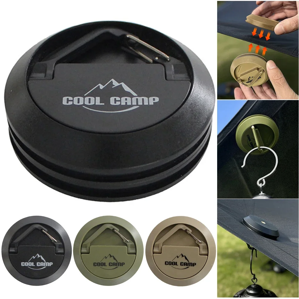 Portable Heavy Duty Earth Magnet Hook for Camping and Outdoor Use