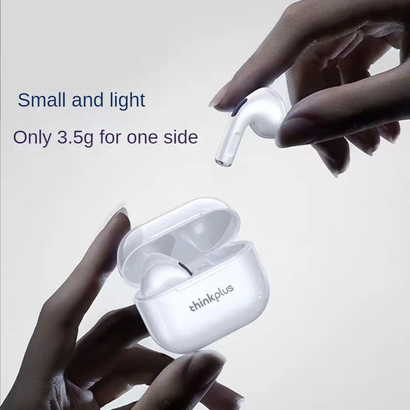 Lenovo wireless earphones bluetooth headphones Originele Lenovo Lp40 5PCS 10PCS Bluetooth Headset 5.0 Semi-in-ear meeslepende audio hi-fi TWS microfoon touch control