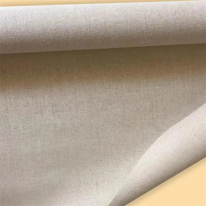 순수 린넨 캔버스 롤, 투명 프라이밍 아티스트 캔버스, 드로잉에 사용, 38cm