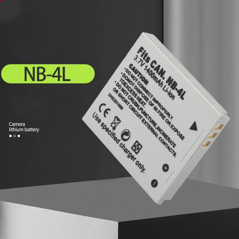 NB-4L NB4L NB 4L Caricabatteria USB Per Canon IXUS 30 40 - Foto 8