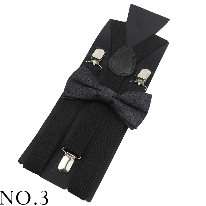 Adjustable Elastic Leather Suspenders Bowtie Set Men Women Sage Green Braces Straps For Wedding Y-Back Shirt Accessories Gift