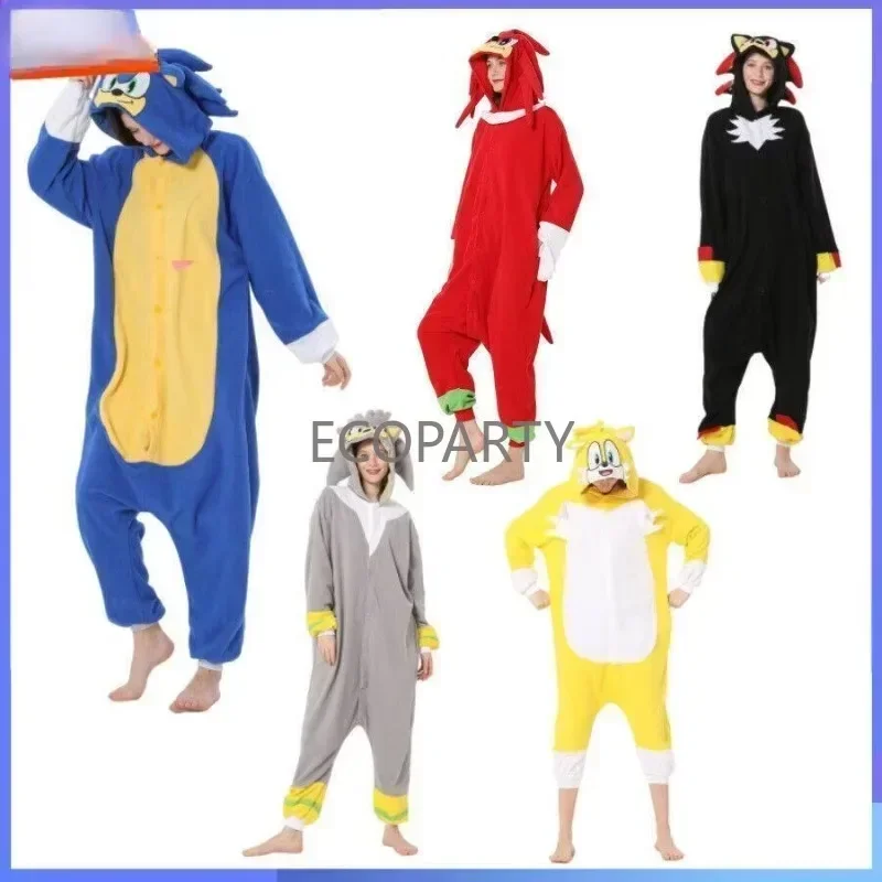 Men One-Piece Pajama Animal Onesie For Adults Women Full Body Pyjama Cartoon Cosplay Costume Plus Size disfraz animal homewear cosplay costumes