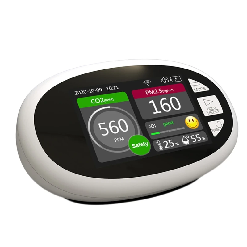 

Indoor DM125WIFI CO2 Meter 400-5000ppm Air Quality NDIR Durable