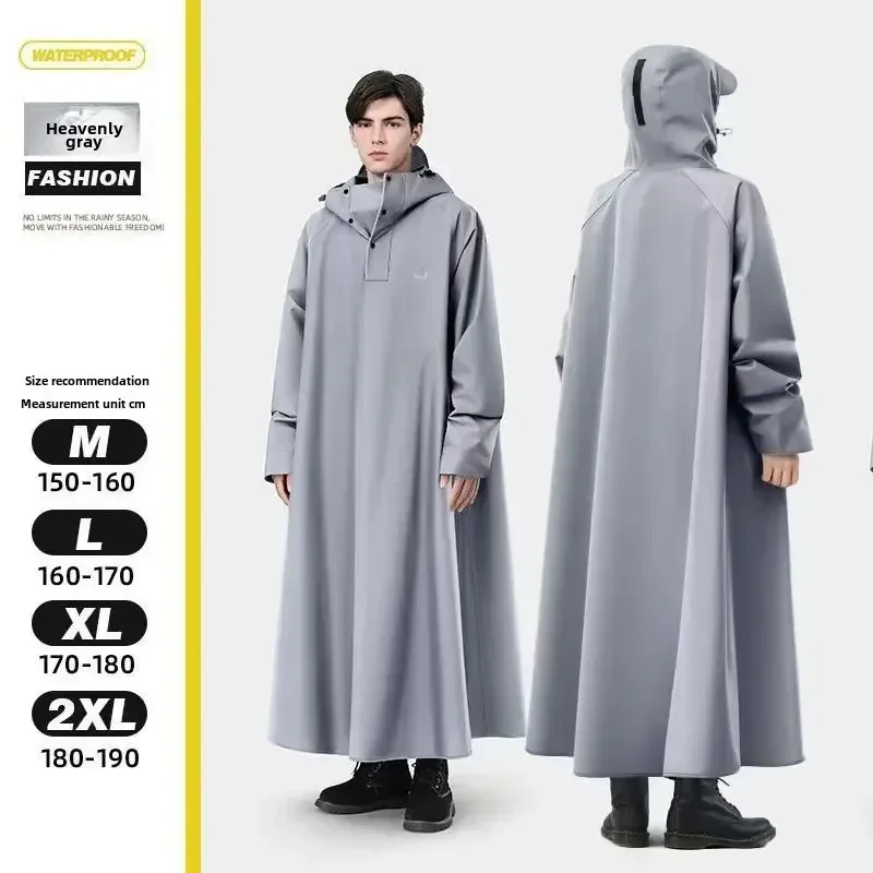 1PC M-XXL 남녀공용 전기차 레인코트, 성인용 두꺼운 오토바이 레인코트,..