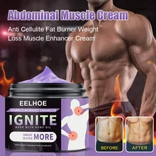 

Abdominal Muscle Cream Anti Cellulite Fat Burner Weight Loss Muscle Enhancer Cream For Arm Thigh Waist Butt