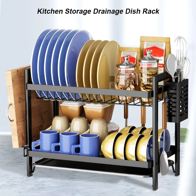 Kitchen Storage Racks Pp Sink Dish  Dish Rack Drains Sink - Sink Rack  Kitchen Home - Aliexpress
