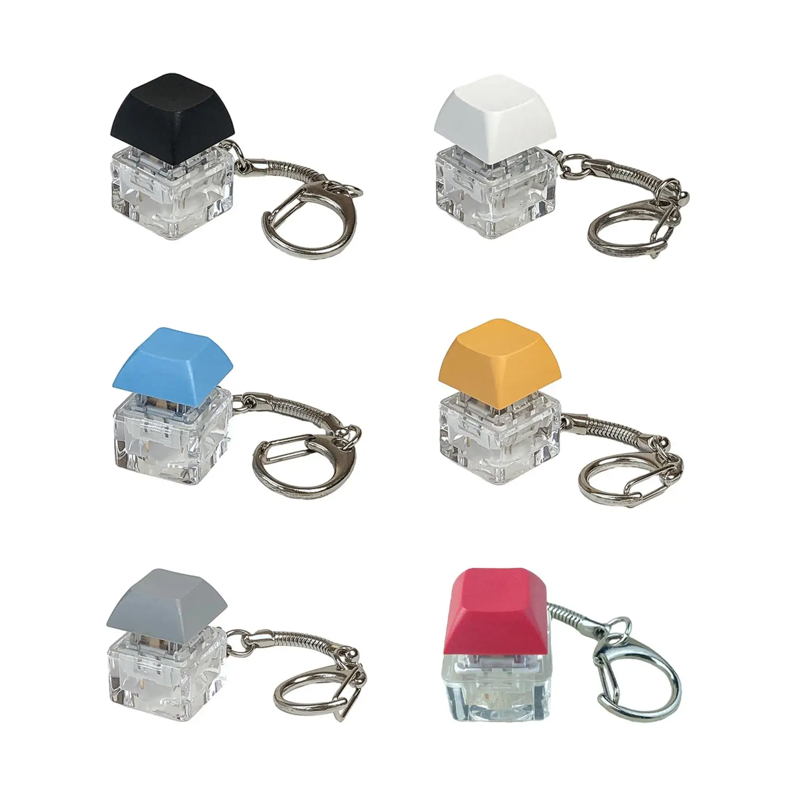 thumbnail image 2 of JIHENGS 1 4 5 9 Keys Mechanical Keyboard Axis Tester Fidget Button Keycap Fidget Keychain Keyboard Keychain Toy Finger Keyboard Caps Toy I5053778010 2 of 11