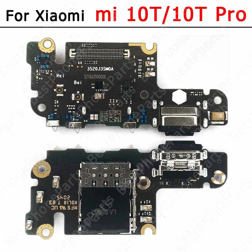 Connecteur De Charge Pour Xiaomi Mi 10T Lite 5G - Pièce De Rechange Neuve Sous Blister