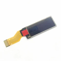 0.91 Inch 128*32 OLED Screen Dispaly COG SPI Soldering 12Pin Serial Port SSD1306 OLED Blue Word