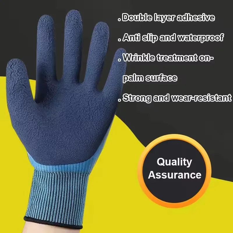 Horticultural Gloves Stab Puncture Resistant Latex Waterproof for Work Labor Protection Wear Resistant ForWork Flower Protection 2