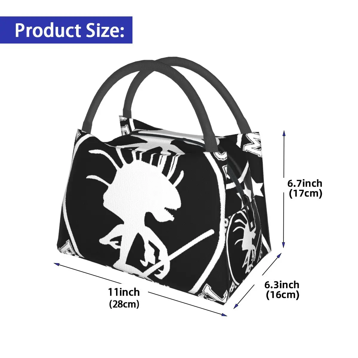 World Of Warcraft Murloc League Portable insulation bag for Cooler Thermal Food Office Pinic Container