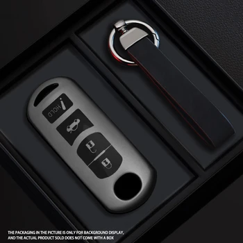 Black Warrior Style TPU Car Key Case Cover For Mazda 2 3 6 Demio Atenza Axela CX-5 CX5 CX-3 CX7 CX-9 3 4 CX30 2016-2019 1