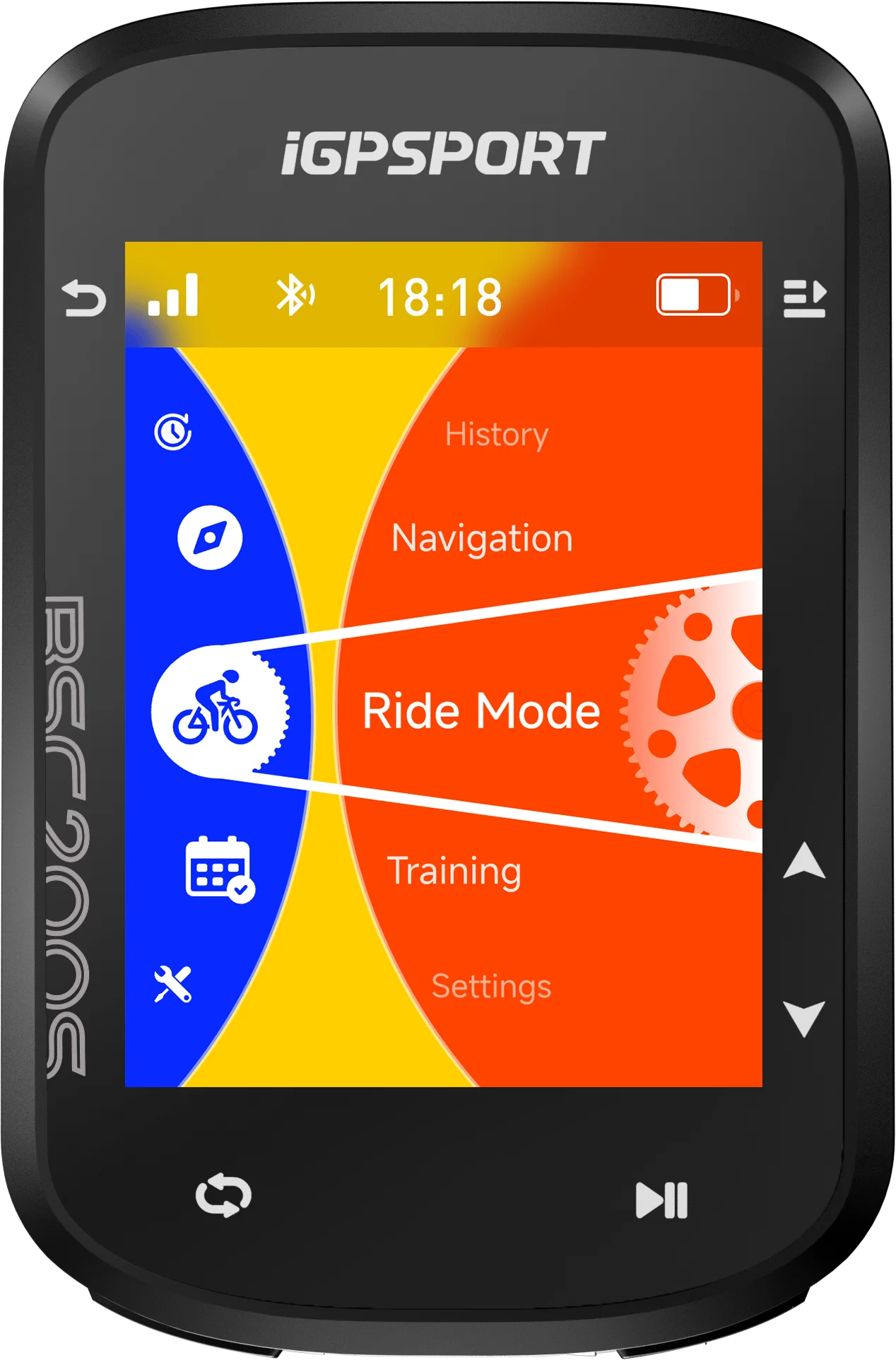 iGPSPORT BSC200S GPS 경로 안내 자전거 컴퓨터 컬러 스크린 무선 자전거 속도계 사이클링 주행 거리계 블루투스 Ant+