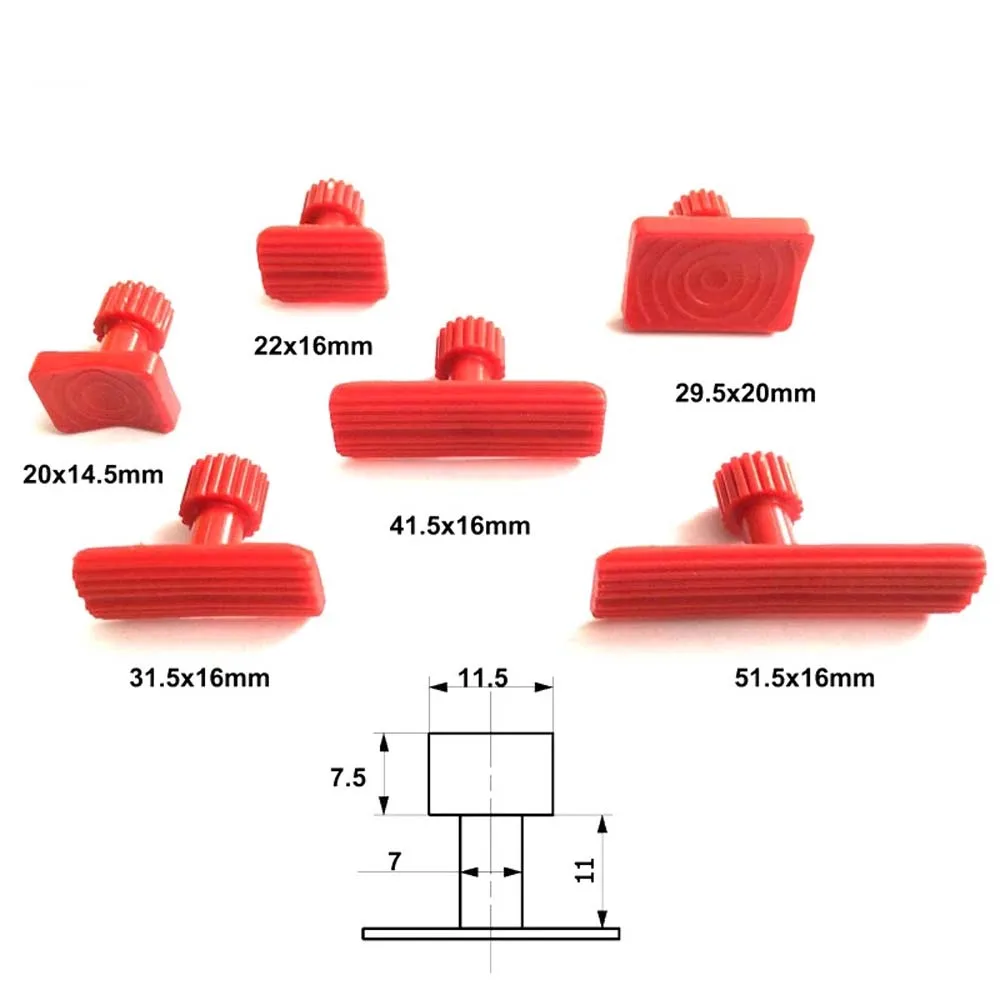 

NEW Paintless Dent Repair Tool Glue Tabs Dent Removal Tools Hail Damage Repair Hand Tool Set Corner Edge Dent