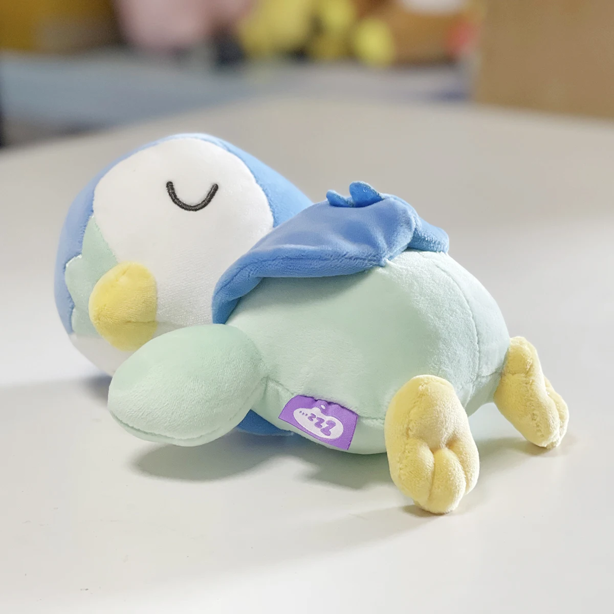 Sleeping Piplup Plush Toys Pokemon Piplup Stuffed Doll Devil Peluche Funny Anime Pikachu Plushies Kawaii Hobbies Collection Gift