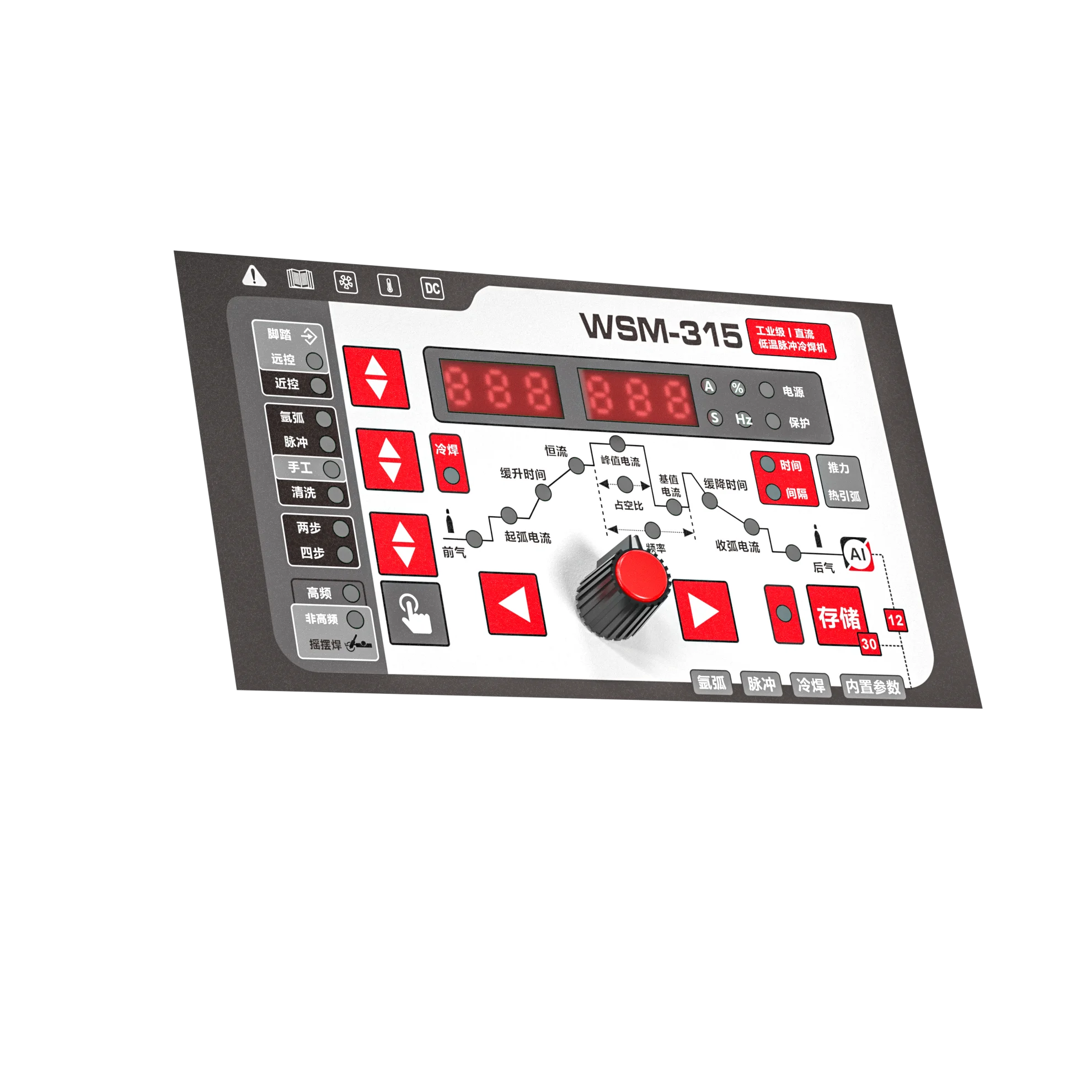 ANDEL TIG-315 385V 315A 0.8-12MM AL AC DC Pulse Cold Aluminum 4.0 MMA TIG Welding Machine