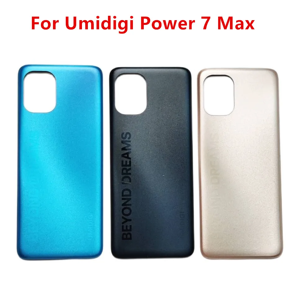 New Original For Umidigi Power 7 Max 6.7inch Phone Protective Back Battery Cover Housings Case Durable Mobile Frame