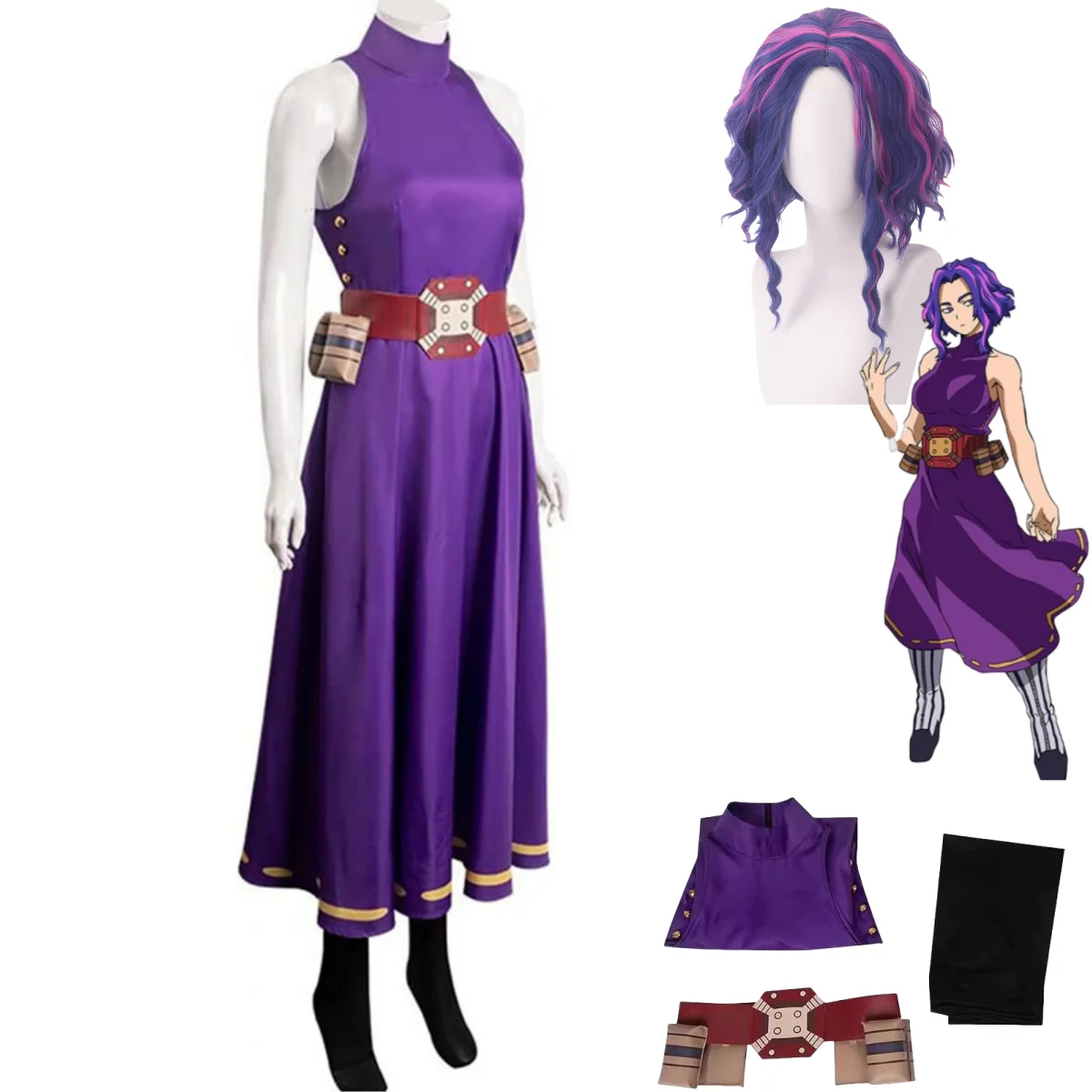 Anime-My-Hero-Academia-Lady-Nagant-Cosplay-Costume-Tsutsumi-Kaina-Wig