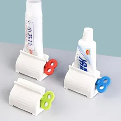 1Pc Home Plastic Toothpaste Squeezer Easy Dispenser Rolling Holder Tooth Cleaning Accessories Tube