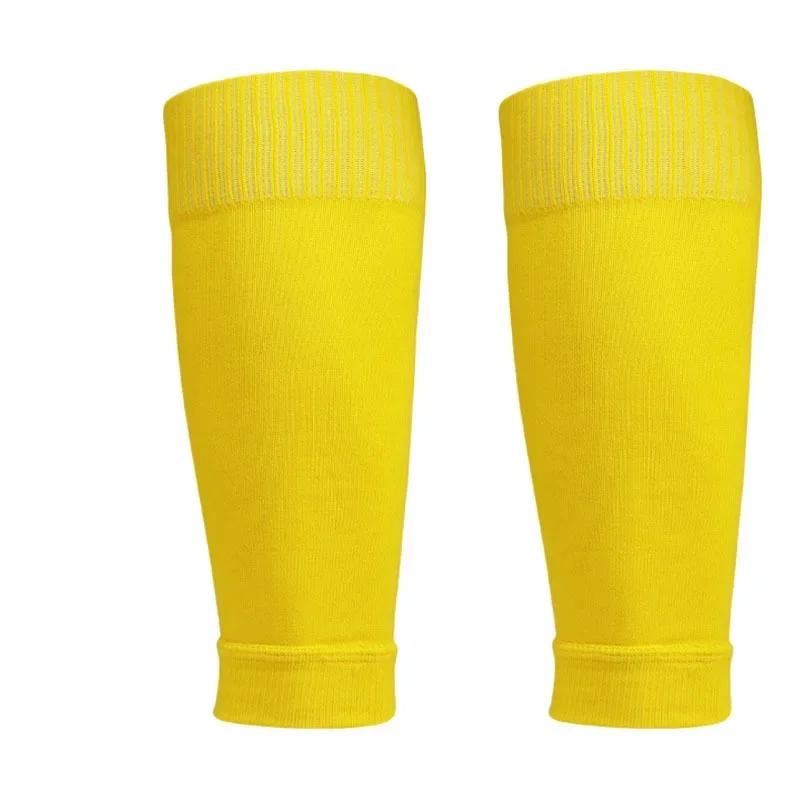 Breathable Football Leg Sleeves with Shin Guards and Calf Protection