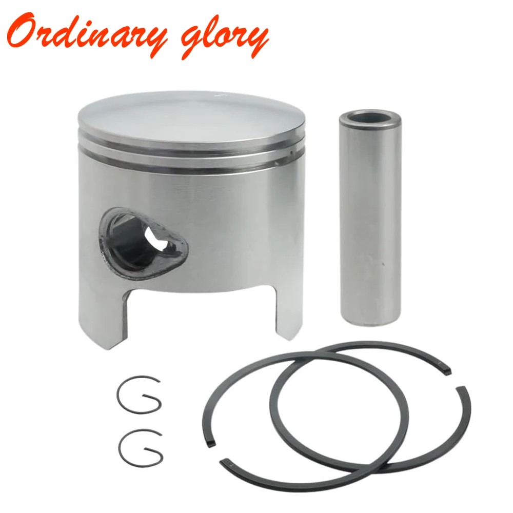 

Piston Set WITH RINGS (STD) For Tohatsu M40D 40HP 3C8-00001-3 356-00011-1 68MM 3C8-00001 for Mercury Mariner 3Cyl 779-9615 2