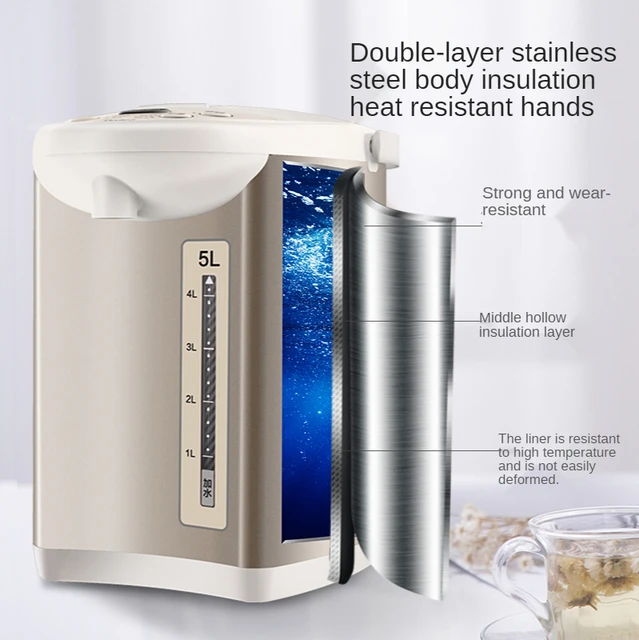 Electric thermos flask household automatic insulation 304 stainless steel  electric kettle large capacity thermostatic electr