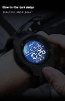 SMAEL 8105 Digital Watches Sports LED Wristwatches Men’s 50m Waterproof Watch Digital Light Stopwatch Watch for Men