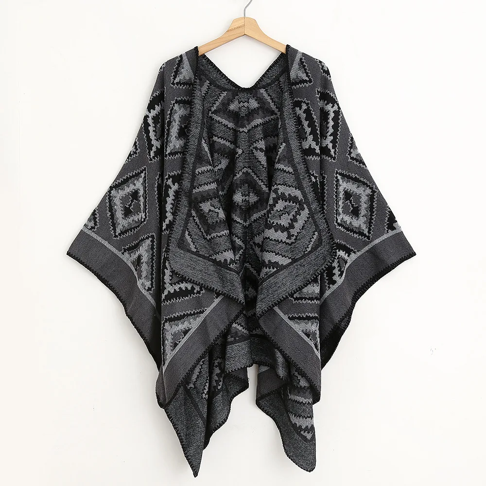 poncho AA10302 black