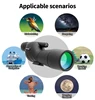 25-75x60 Spotting Scope zoom Monocular high power telescope BAK4 Prism Waterproof Birdwatching Target Shooting Camping viewing 6