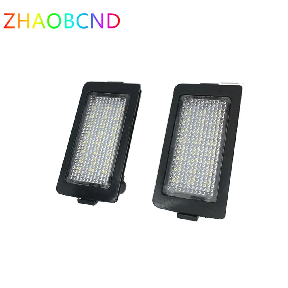 

2PCS LED License Number Plate Lamps Free Light For BMW E38 95-01 740i 740Li 750i 750Li High quality Canbus Error free Led tail