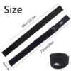 1 Pair Adjustable Thigh Ankle Strap Leg Cuffs Neoprene Padded Straps D-Ring Glute Kickback for Home Gym Cable Machine Exercise 2