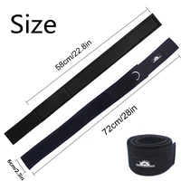 1 Pair Adjustable Thigh Ankle Strap Leg Cuffs Neoprene Padded Straps D-Ring Glute Kickback for Home Gym Cable Machine Exercise 2