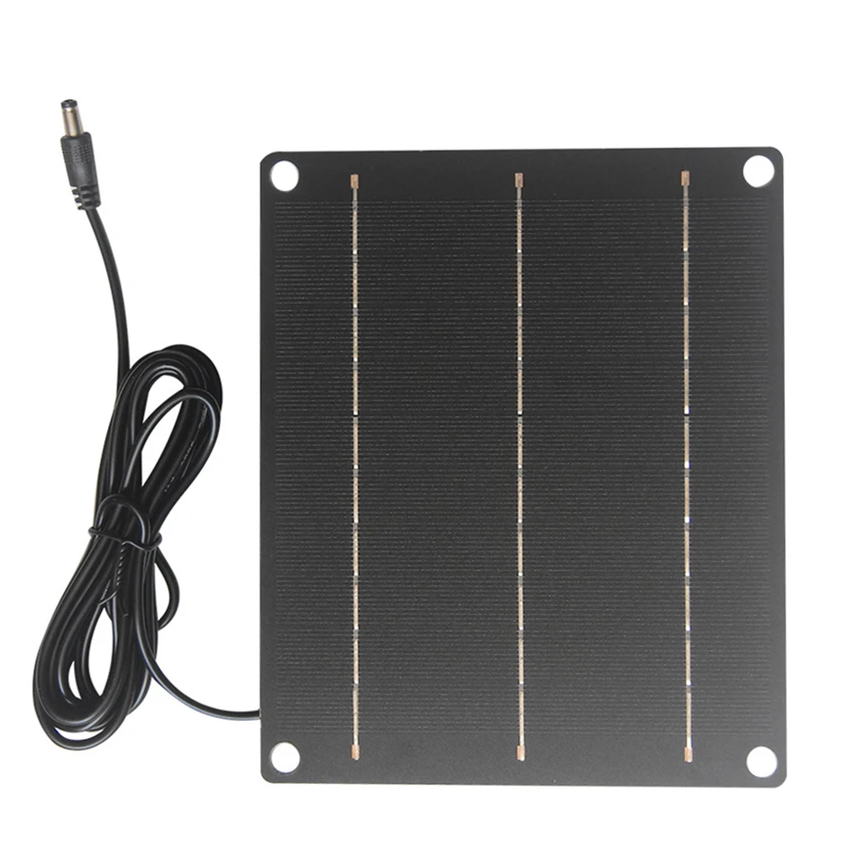 6V Solar Powered Exhaust Fan for Greenhouses and Pet Houses