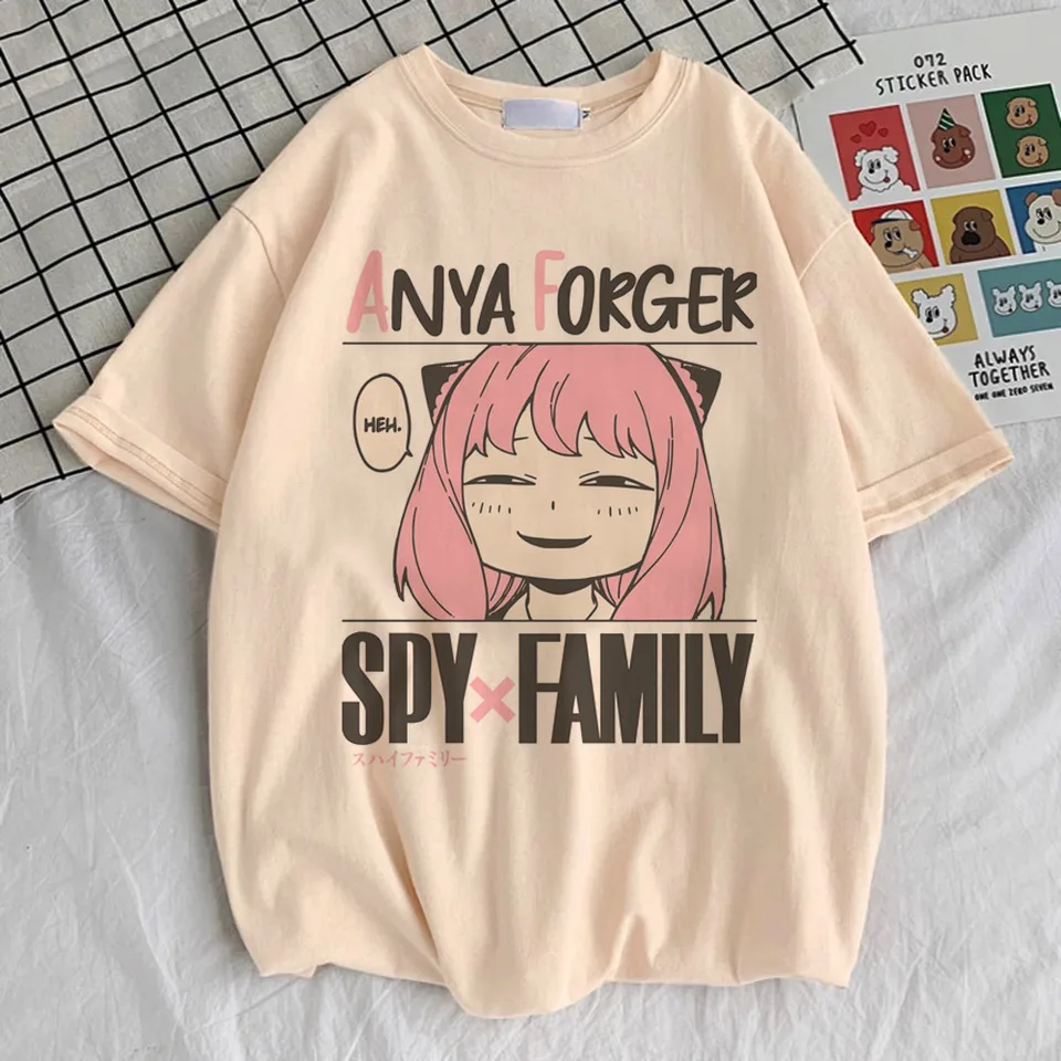 T-shirt Spy X Family Anya - Blanc - Taille M - 100% Coton - Neuf Avec étiquettes