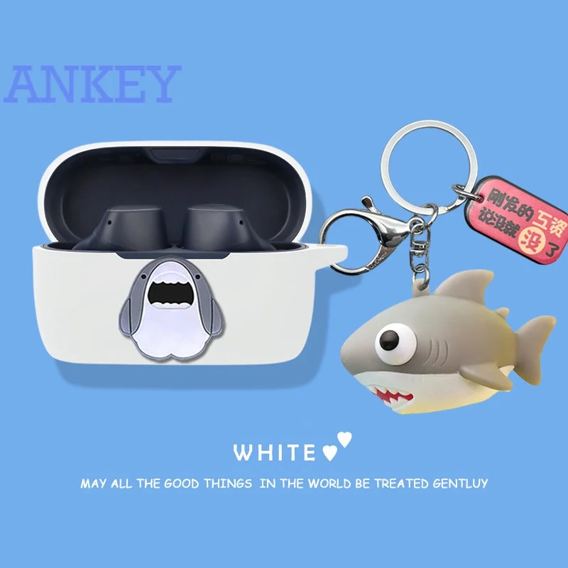 Custodia Per Jabra Elite 7 Pro / Elite7 Active Protective Cute Cartoon Cover Bluetooth Auricolare Shell Tws Cuffie Portatili