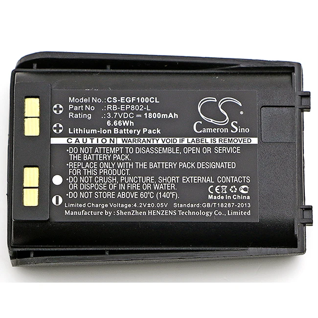 Batteria Per Telefono Cordless 1800Mah Per Engenius Freestyl 1 Hc 2 Ep-801 Rb-Ep802-L Cameron Sino