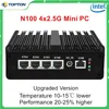 4x i226-V 2.5G Solid Micro Firewall Appliance Intel N100 Fanless Mini PC N5105 J4125 VPN Soft Router Proxmox pfSense OPNsense 1