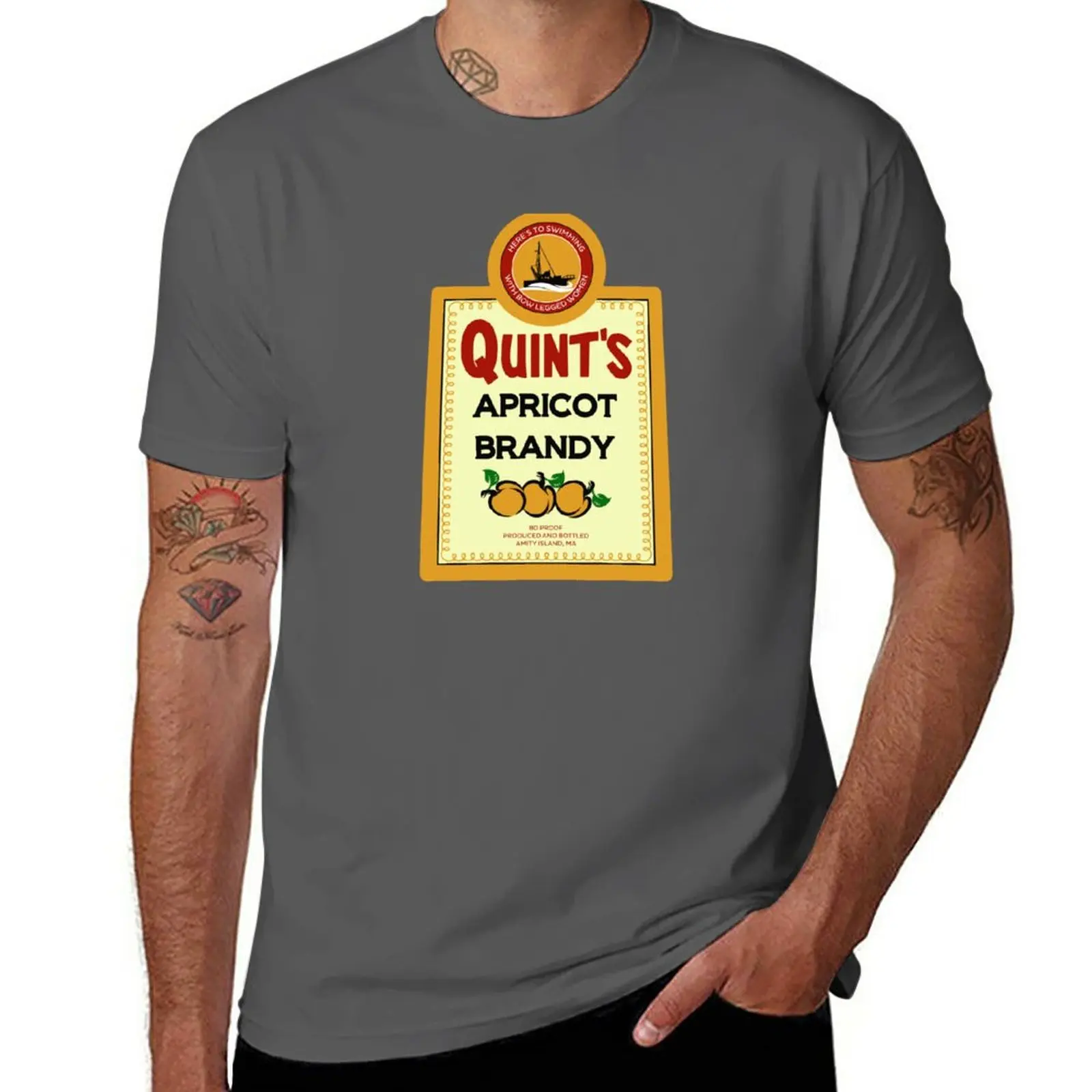 

New Quint's Apricot Brandy T-Shirt Short t-shirt shirts graphic tees plain white t shirts men