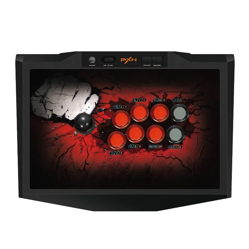 Pxn X9 Multiplatform Joystick Arcade Sawan Fai Da Te Per Tekken 7, Street Fighter, Dragon Ball Fighter