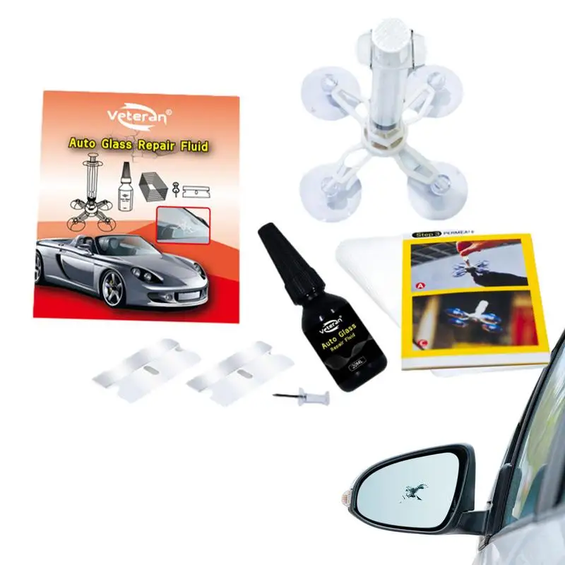 

Набор для ремонта автомобильного стекла, эффективный комплект для ремонта ветрового стекла, для взлома, многофункциональный комплект для ремонта лобового стекла автомобиля, портативный