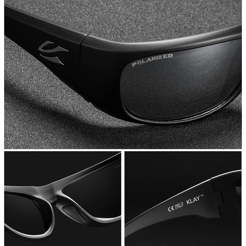 Hot Sale Brand KAENON 2023 Fashion Men Polarized Sunglasses Classic TR90 Frame Impregnable Driving Outdoor Sport Eyewear_voghion.com