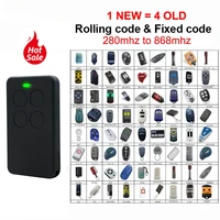Multi-Frequency Remote Control Duplicator 280-868MHz Universal Garage Door Clone 433.92MHz 433.42MHz Gate Keyfob Transmitter 2