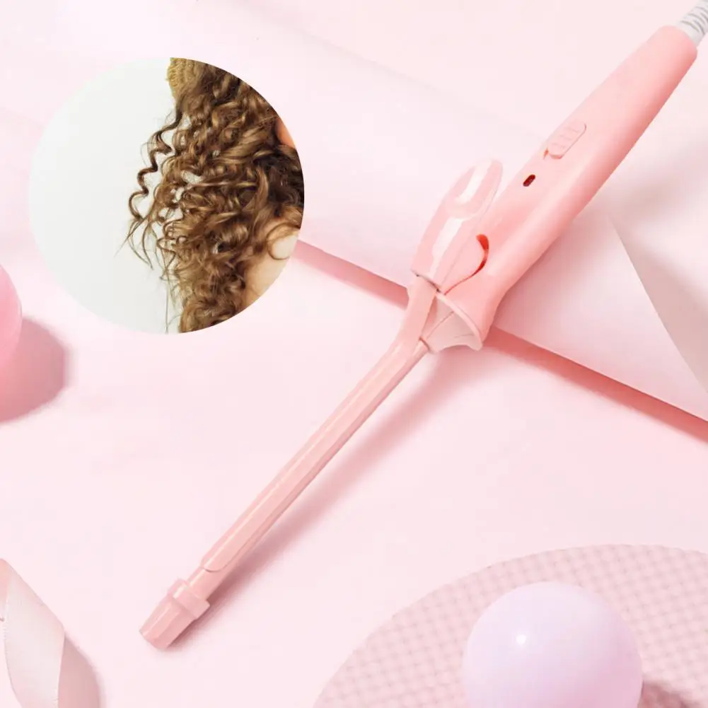 9MM Curling Iron Compact Hair Iron Curler Ceramic Heating Plate Hairstyling Tool Inner Curling Bangs Hair Curler