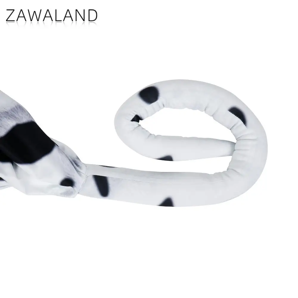 Zawaland Dog Blue Petsuit Puppy Cosplay Costume Men Holiday Party Clothes Full Cover Crotch Zipper Jumpsuit Carnival Zentai Suit
