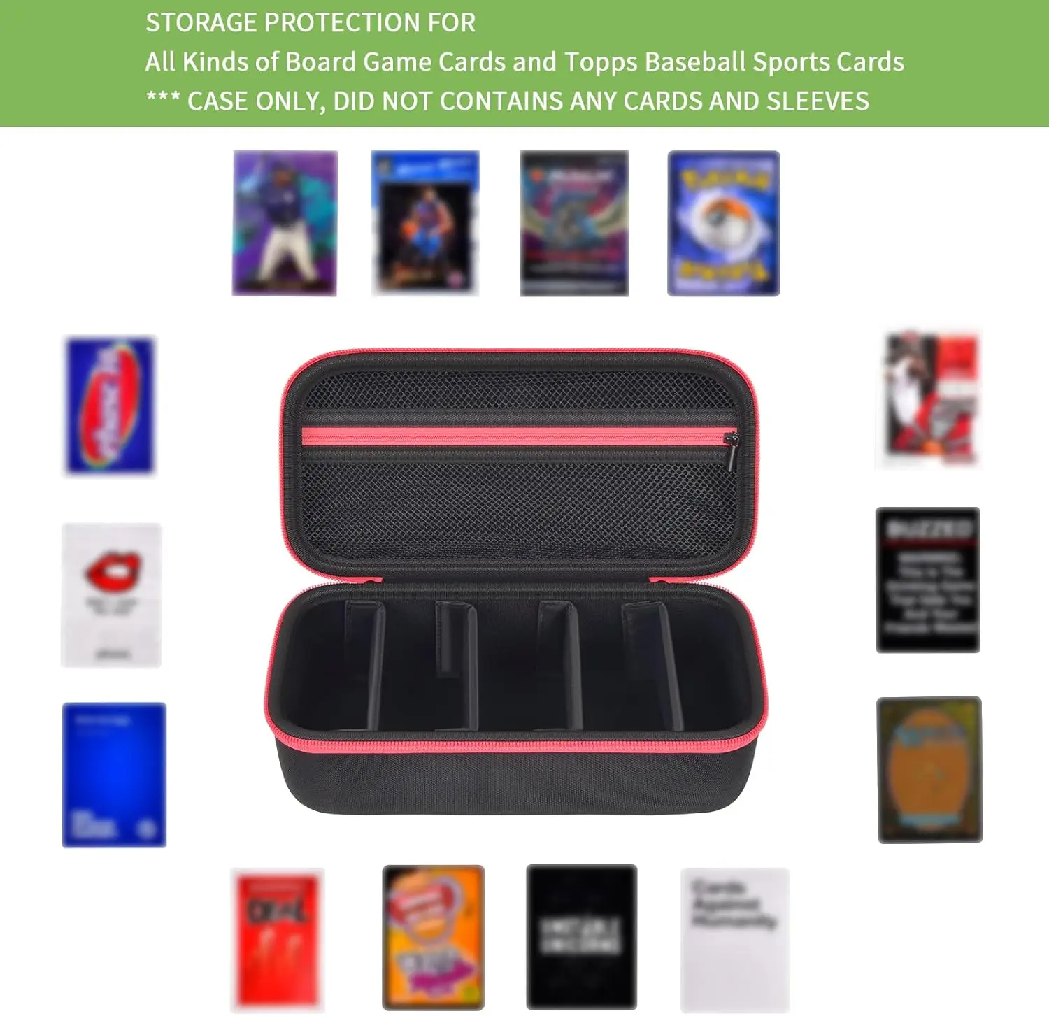 Premium 900+ Capacity Card Game Organizer and Holder